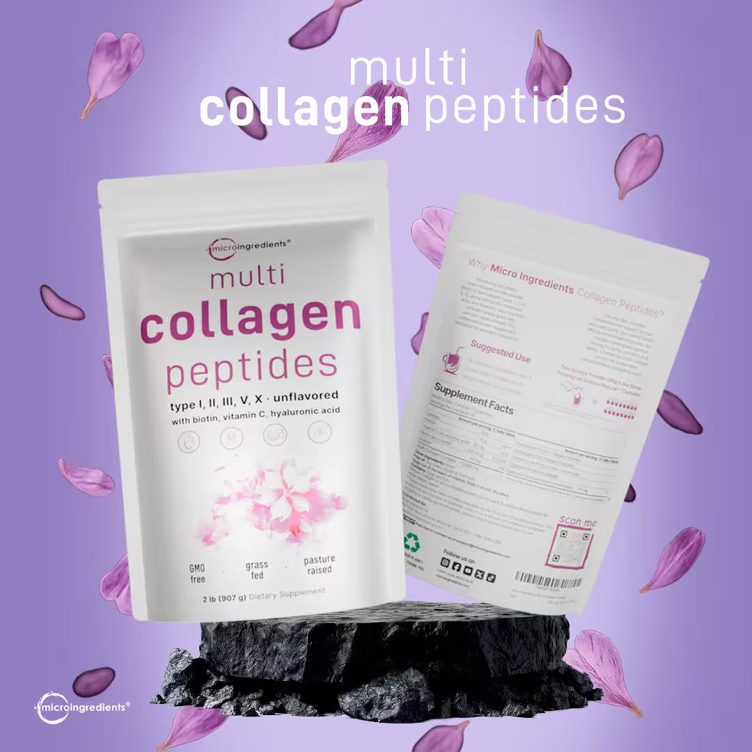 MULTICOLLAGEN 2 LB - Biotina, Vitamina C y Acido hialurónico