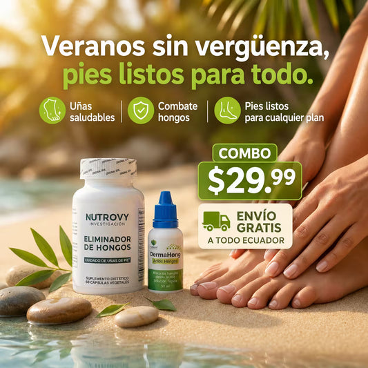 Combo Pies Sanos- Eliminacion de hongos