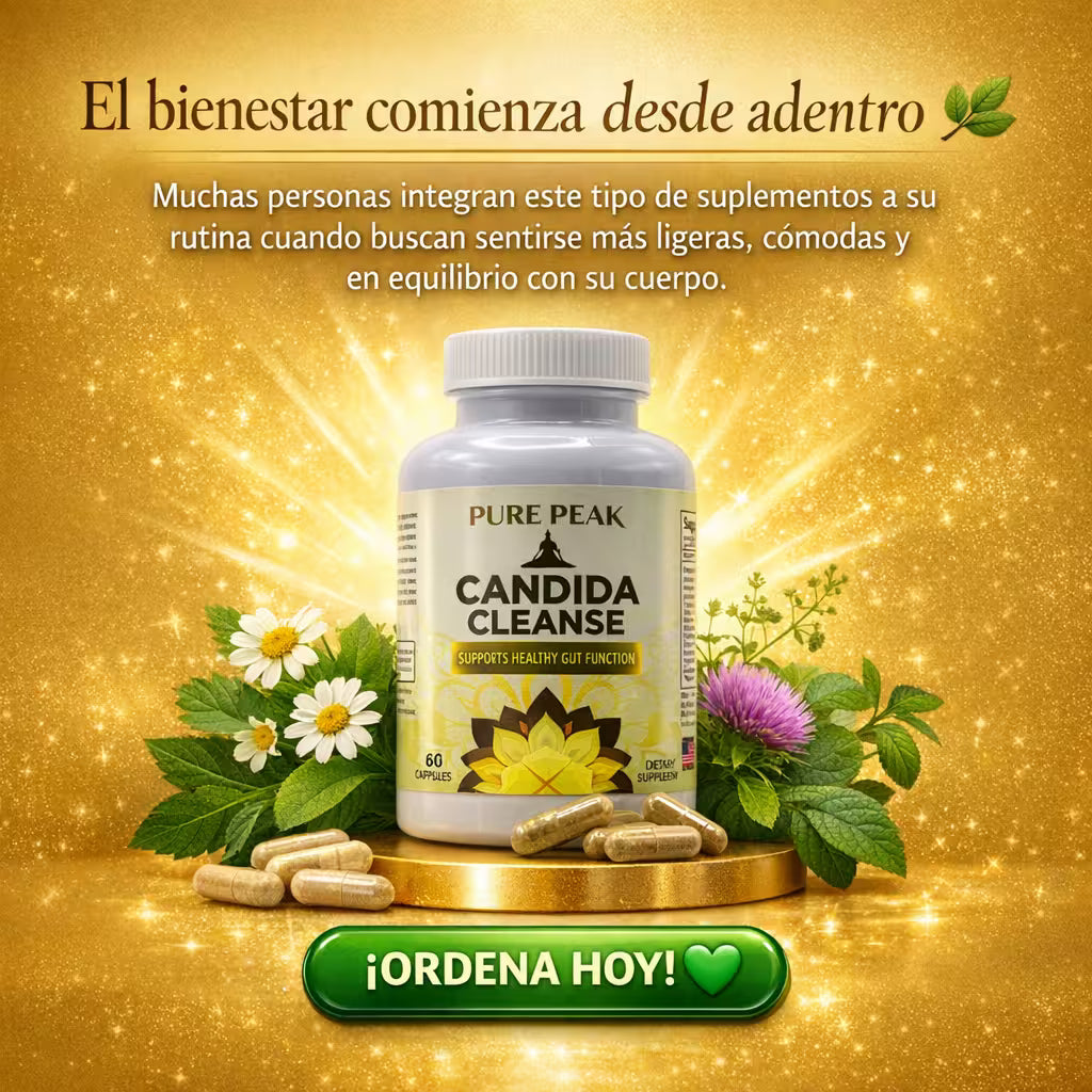 CANDIDA CLEANSE: DESPIDETE DE LA PESADEZ E HINCHAZON ABDOMINAL