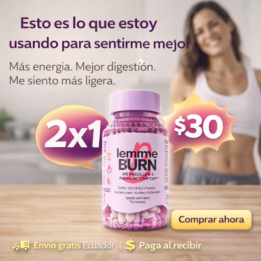 Lemme Burn con Actiponin® | Apoyo diario para metabolismo y bienestar