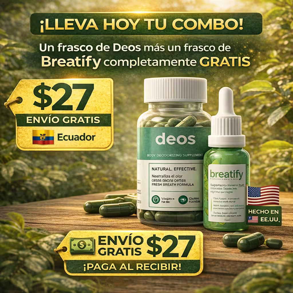 COMBO DEOS + BREATIFY-Recupera tu Seguridad al Hablar con Frescura Real desde Adentro