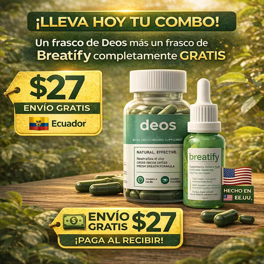COMBO DEOS + BREATIFY-Recupera tu Seguridad al Hablar con Frescura Real desde Adentro