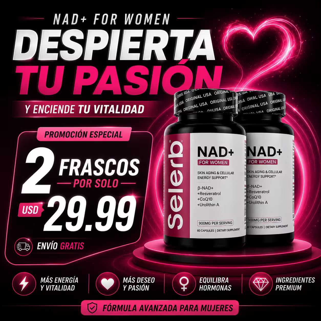 SELERB WOMEN- DESPIERTA TU LEONA!