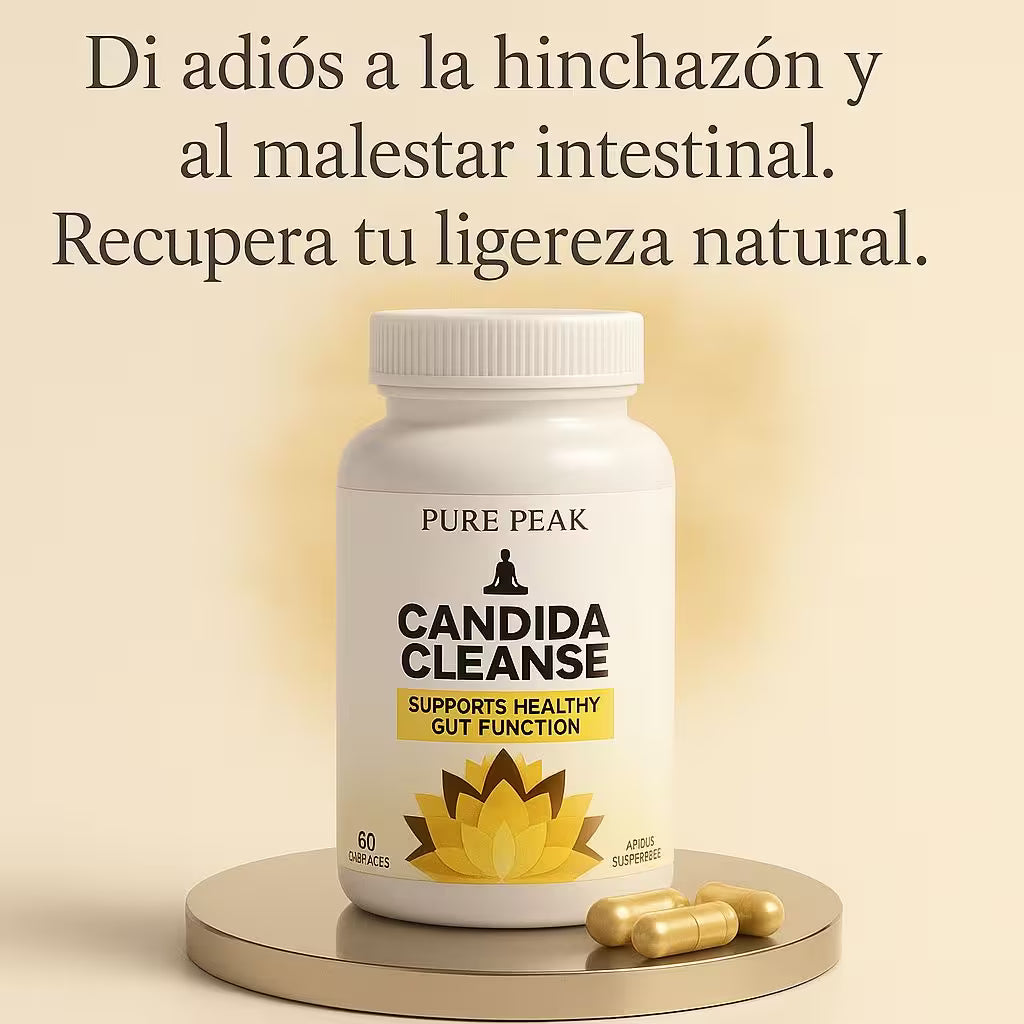 CANDIDA CLEANSE: DESPIDETE DE LA PESADEZ E HINCHAZON ABDOMINAL