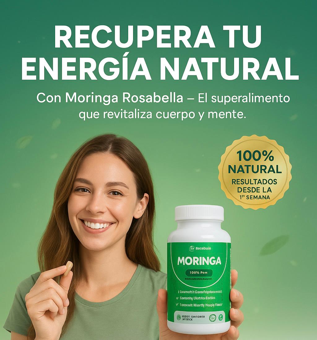 MORINGA 🌱- ARTICULACIONES FUERTES CON ENERGIA NATURAL 🍃