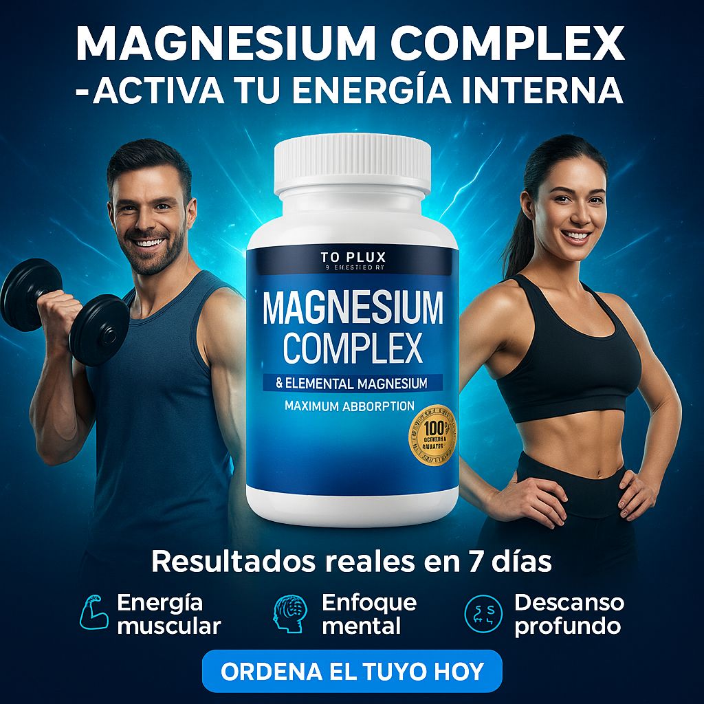 MAGNESIO COMPLEX- Equilibrio y Bienestar en Cada Cápsula
