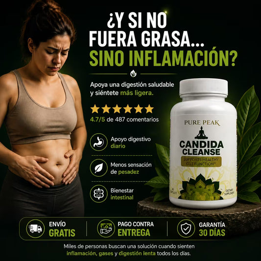 CANDIDA CLEANSE- Bienestar y menos pesadez