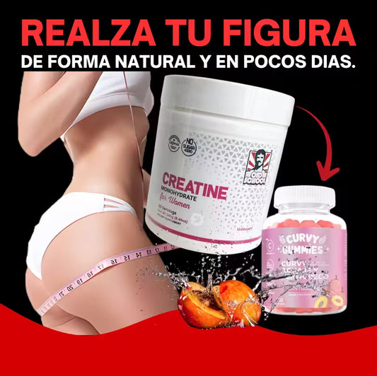 CREATINA + GUMMIES- Fuerza & Confianza
