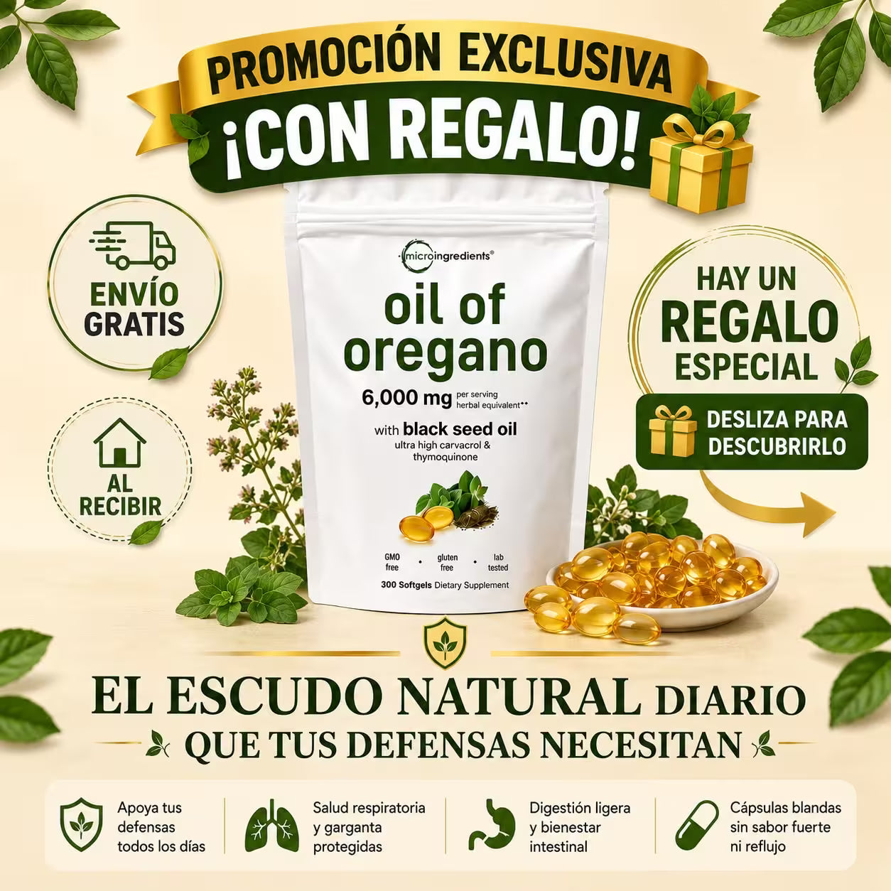 COMBO ACEITE DE OREGANO Y CANDIDA CLEANSE